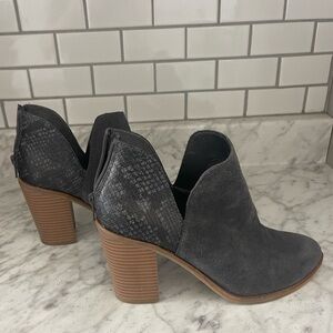 DV by Dolce Vita Gray Ankle Boots